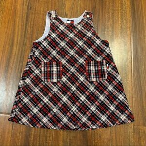 Tommy Hilfiger plaid seersucker sleeveless dress